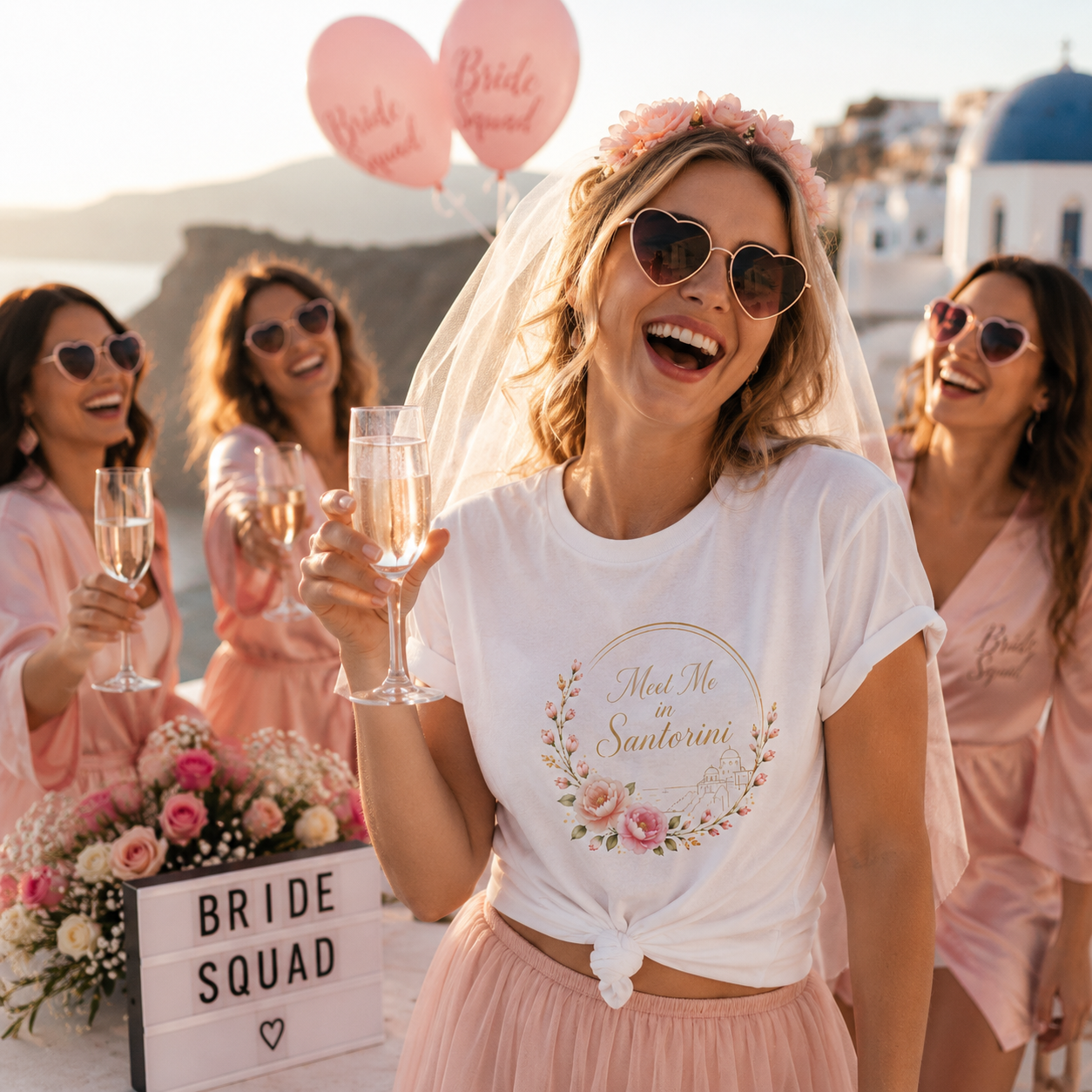 Meet Me In Santorini T-shirt