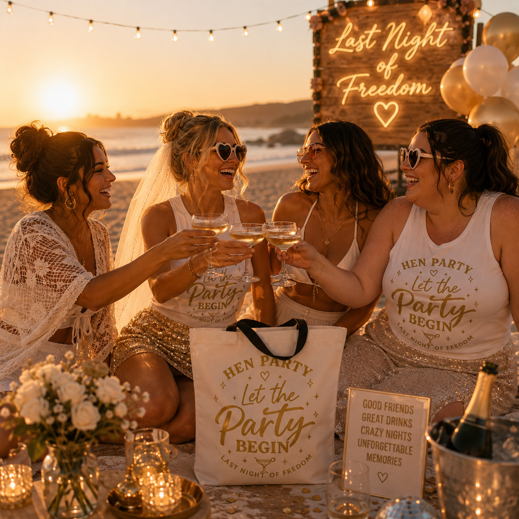 Let The Party Begin Tote Bag