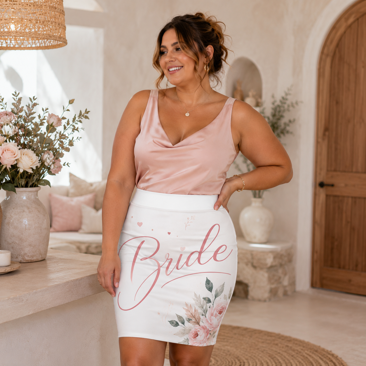 Bride Pencil Skirt
