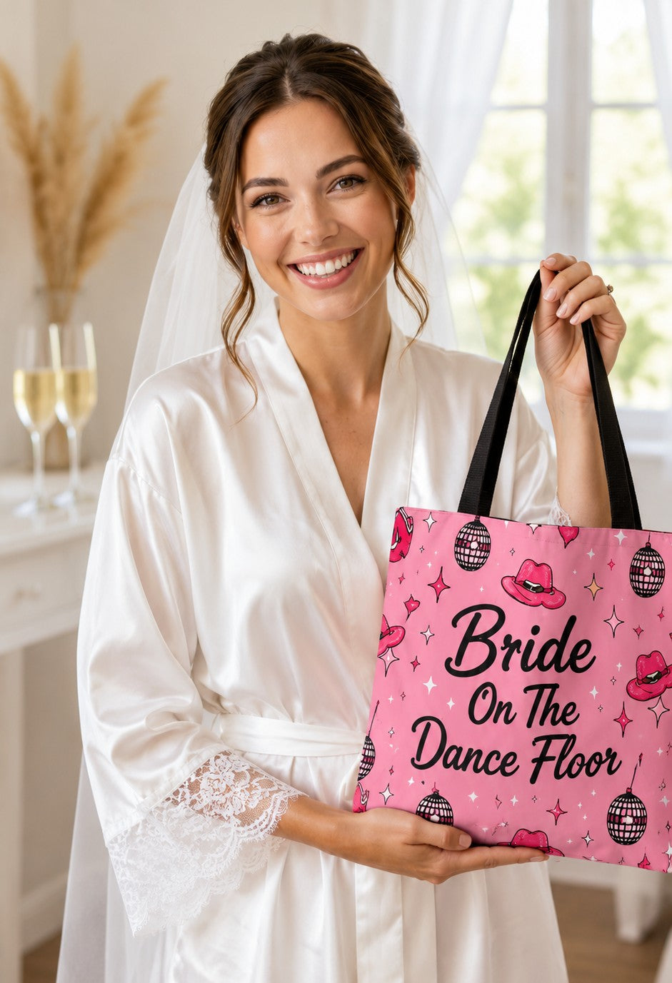 Bride On The Dance Floor Tote Bag