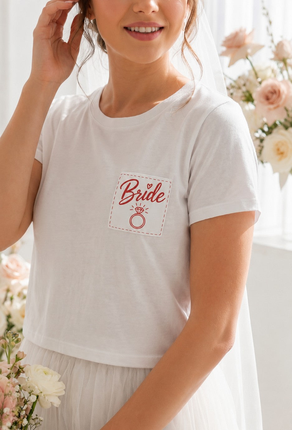Bride Pocket T-shirt