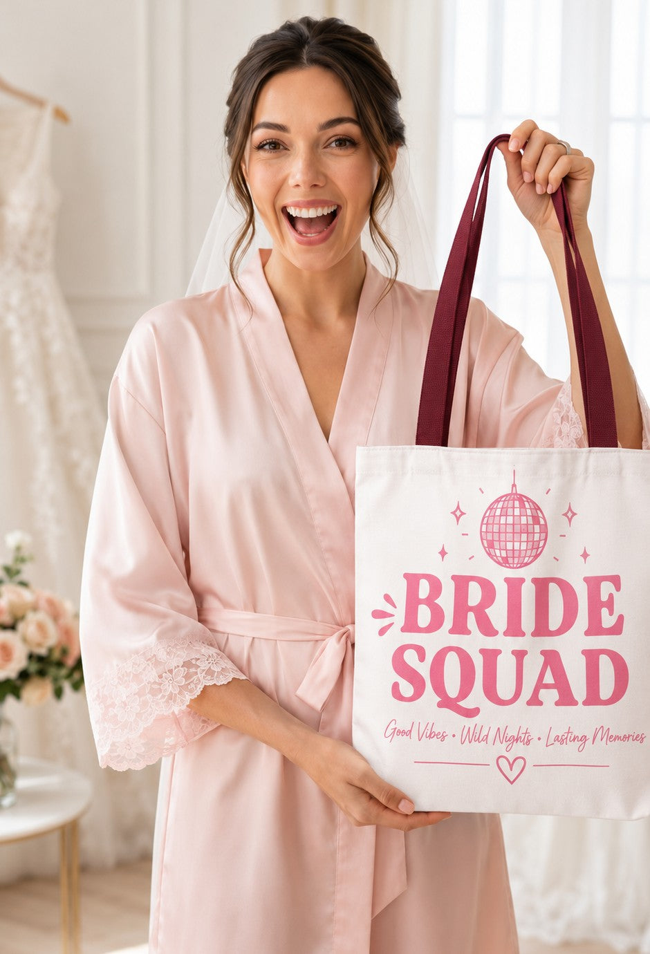 Bride Squad Tote Bag